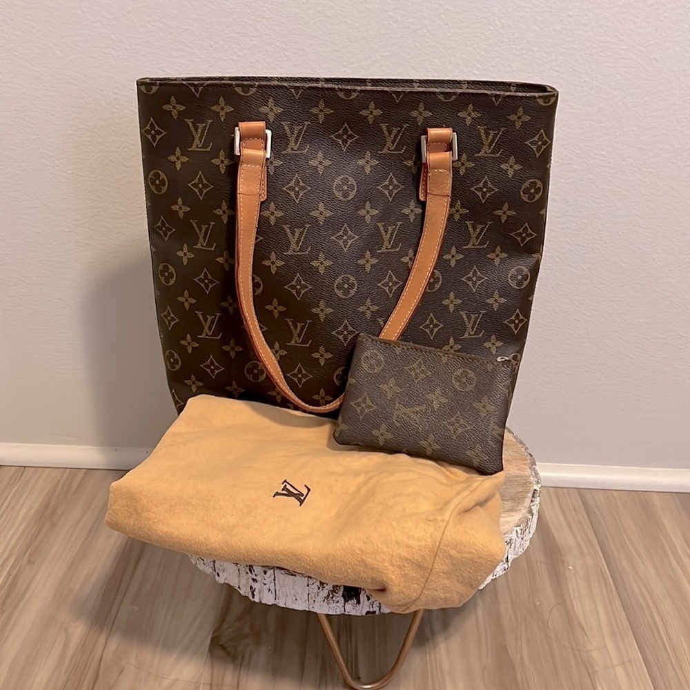 Louis Vuitton Vavin GM Monogram Tote Bundle, Brown
